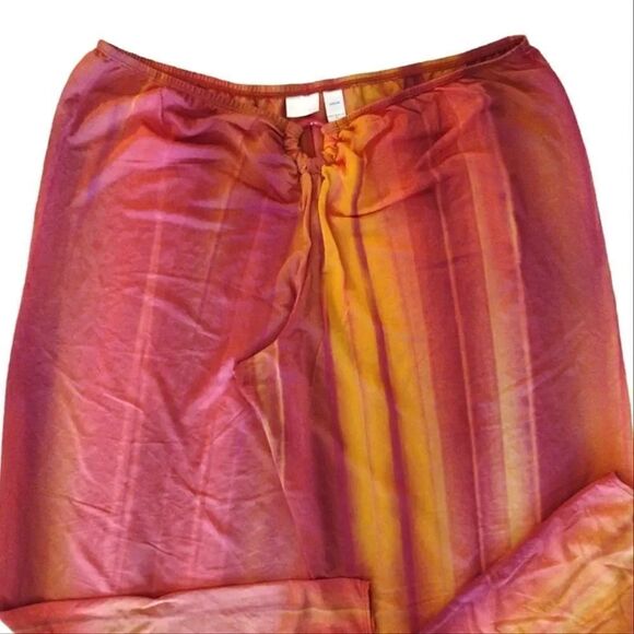 Victoria's Secret VTG 90s Y2K Tropical Tank And Pants Beach RARE Set Large - Picture 6 of 15